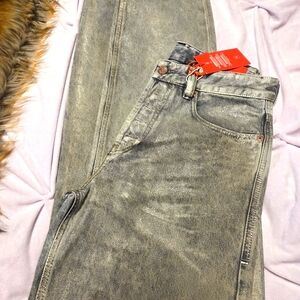 Diesel Shimmering Gray Jeans